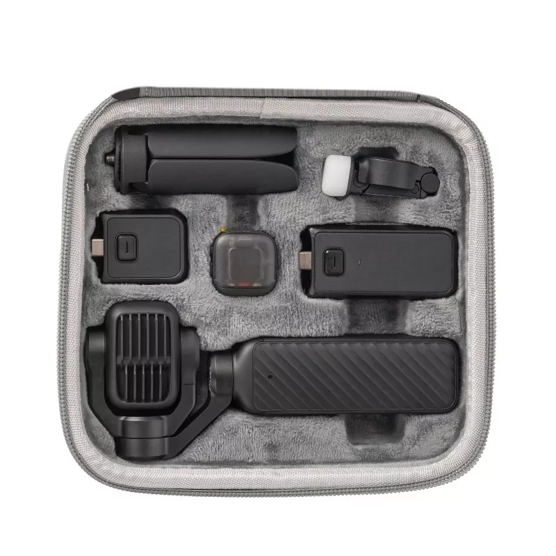 SUNNYLIFE EVA harde case voor DJI Osmo Pocket 4P / 4 Pro / Adventure Combo – grijs
