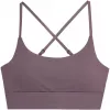 4F F079 dames medium support sport-bh paars L