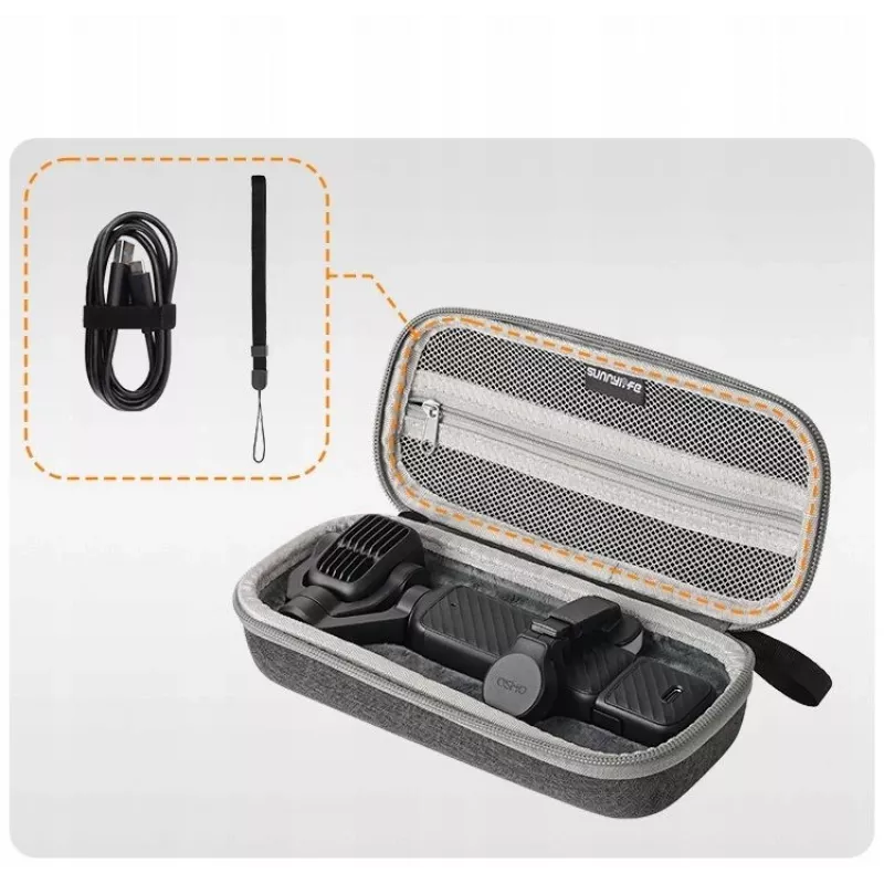 SUNNYLIFE harde hoes voor DJI Osmo Pocket 4 Pro / 4p – grijs