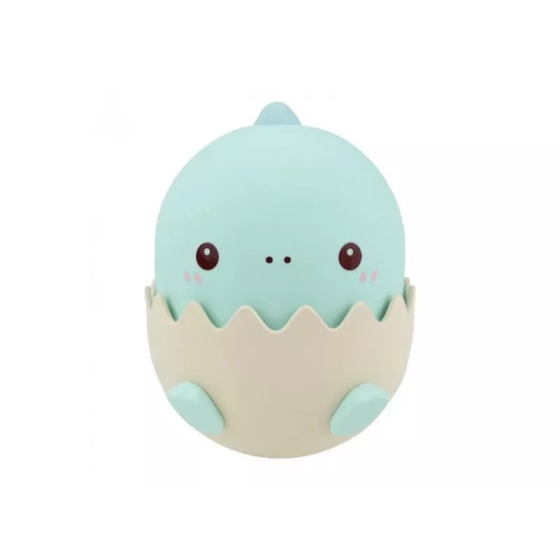 ECO LIGHT MW20794 dinosaurus-nachtlampje voor kinderen, LED, 0,75W, USB-oplaadbaar, touch-sensor, warmwit & RGB