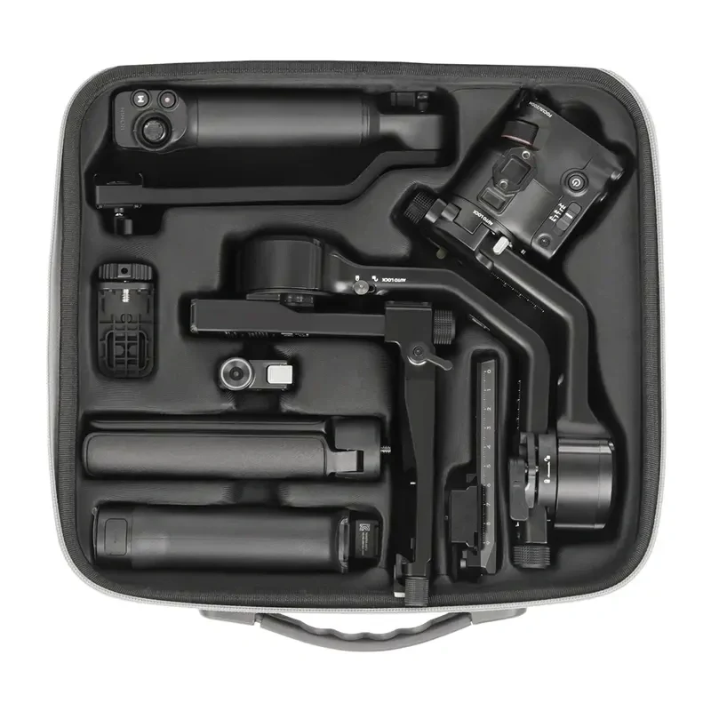 Sunnylife multifunctionele schoudertas met riem voor DJI RS-serie gimbals - zwart