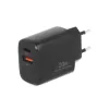 MOVANO GaN 20W USB-C PD + USB-A oplader (zwart)