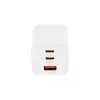 MOVANO GaN 65W 2x USB-C PD + USB-A oplader (wit)