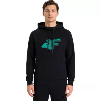 4F heren sweatshirt M2241 diepzwart maat L