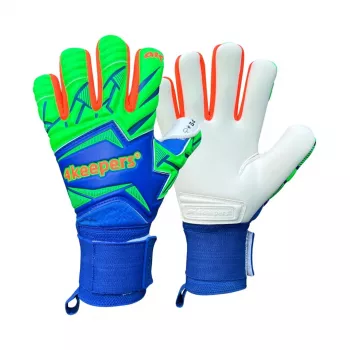 4Keepers Force V5.25 Twist HNC Keepershandschoenen Blauw-Groen Maat 10.5