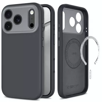 TECH-PROTECT UNIQ MagSafe CC hoes voor iPhone 17 Pro Max / 18 Pro Max – antraciet