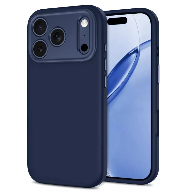 TECH-PROTECT UNIQ MagSafe transparante hoes voor iPhone 17 Pro Max / 18 Pro Max Deep Blue