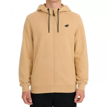 4F heren sweatshirt beige ronde hals M2551 maat M