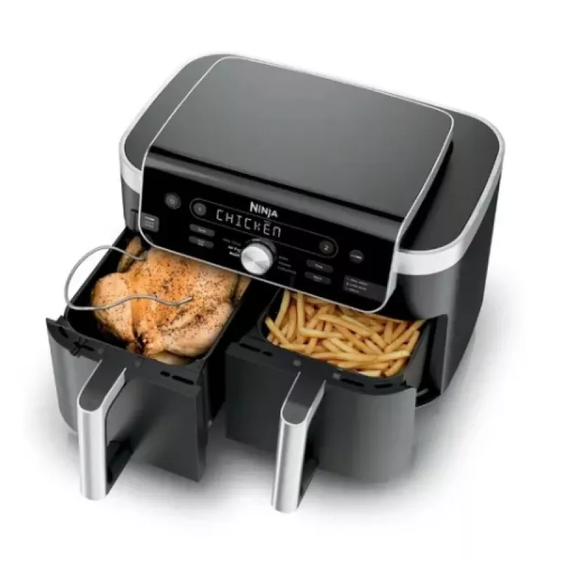 Ninja Dual Zone XL DZ950EU heteluchtfriteuse 9,5 L 2470 W, zwart/grijs