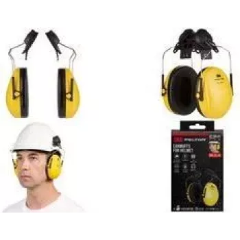 3M PELTOR Optime I H510P3E helmbevestigde oorbeschermers, geel H510P3E-1