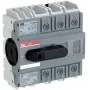 ABB OT160G03K lastscheider 3-polig 160A 750V AC/1000V DC sokkelmontage 1SCA138208R1001