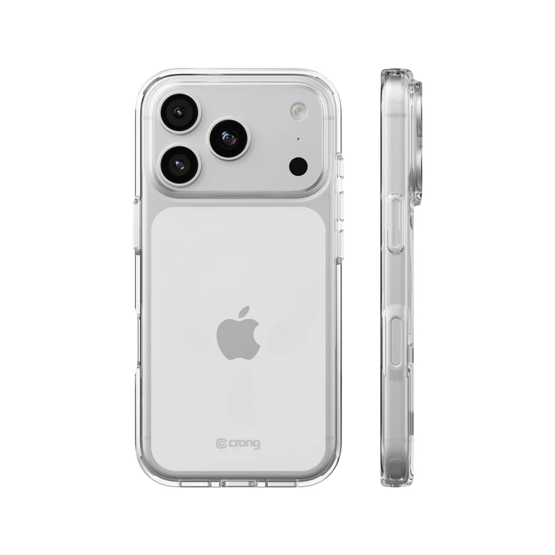 Crong Clear Cover hoes voor iPhone 18 Pro / 17 Pro (transparant)
