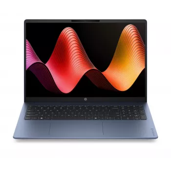 HP OmniBook 3 16 inch 2K-laptop, Intel Core 5 120U, 64 GB RAM, 512 GB SSD, Windows 11 Home, marineblauw