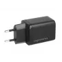 MOVANO GaN 45W USB-C PD + USB-A wandlader (zwart)
