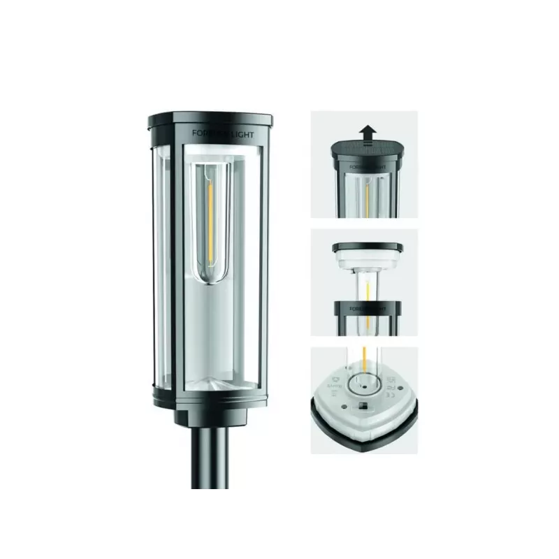 Forever Light Sunari FLS-97 LED solar-tuin-decoratielamp 3000K, 1000mAh