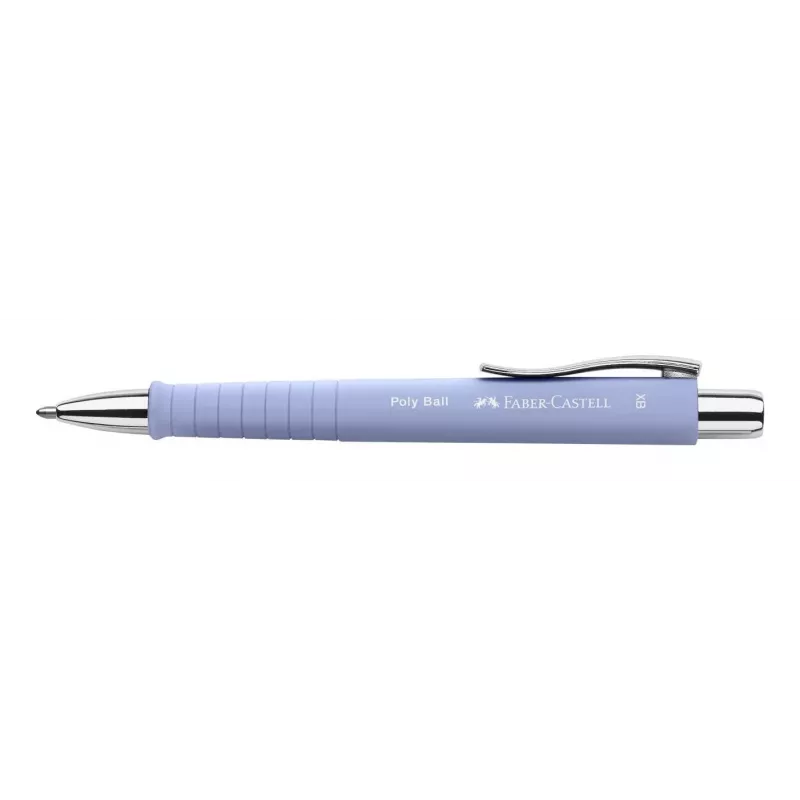 Faber-Castell Poly Ball XB Colours balpen, iris schacht, blauwe inkt, 1,0 mm 241154