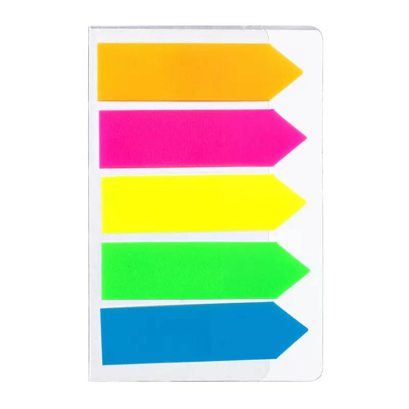 DELI Stick Up indexvlaggetjes PP 50x12 mm 100 vel geassorteerde kleuren (D338199)