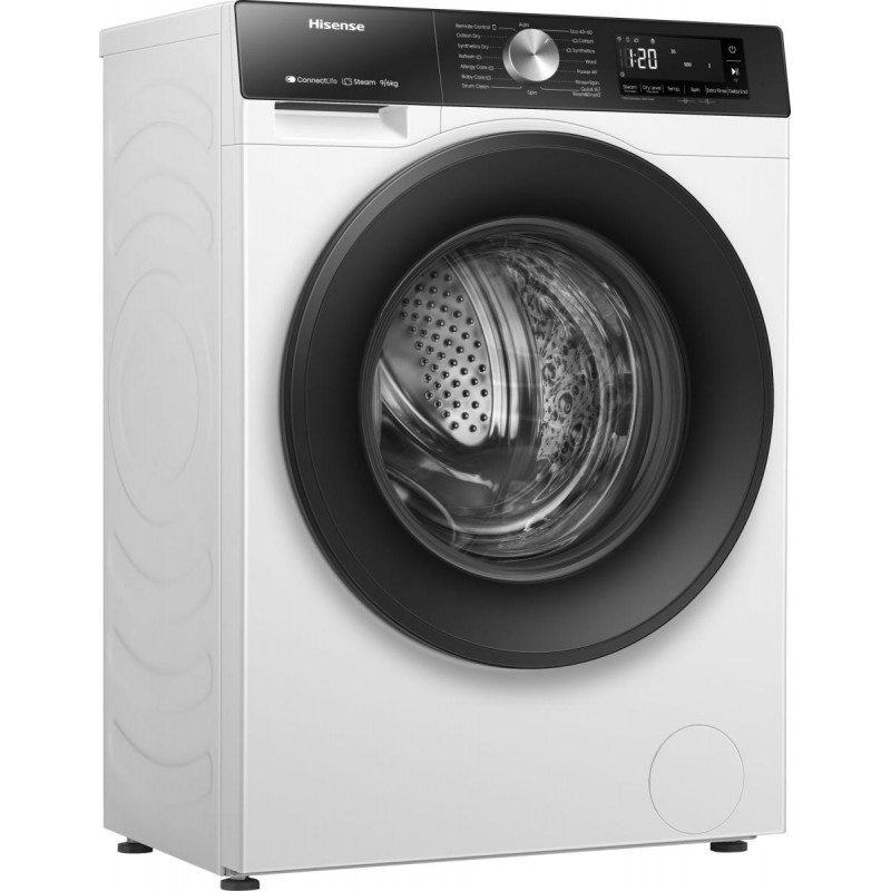 Hisense WD3S904BW3 was-droogcombinatie 9/6 kg 1400 t/min A/D wit