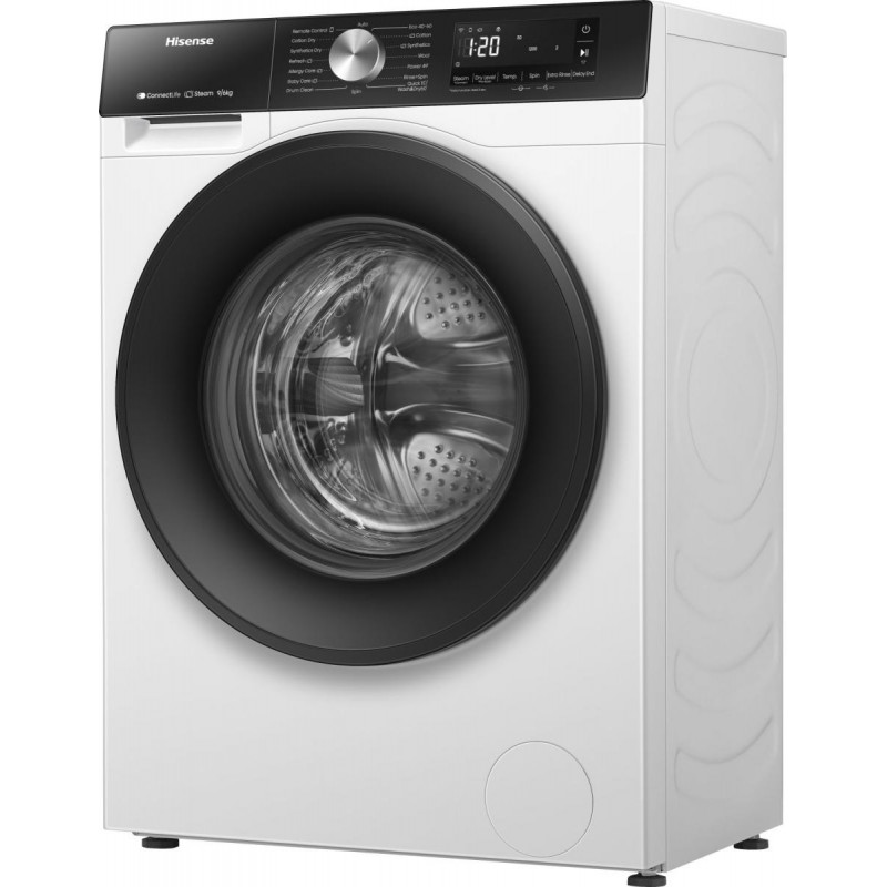 Hisense WD3S904BW3 was-droogcombinatie 9/6 kg 1400 t/min A/D wit