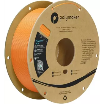Polymaker PolySonic high-speed PLA filament 1,75mm oranje 1kg PA12007