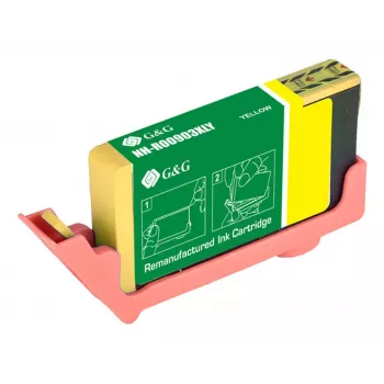 G&G compatibele HP 903XL gele inktcartridge (T6M11AE, 18846)