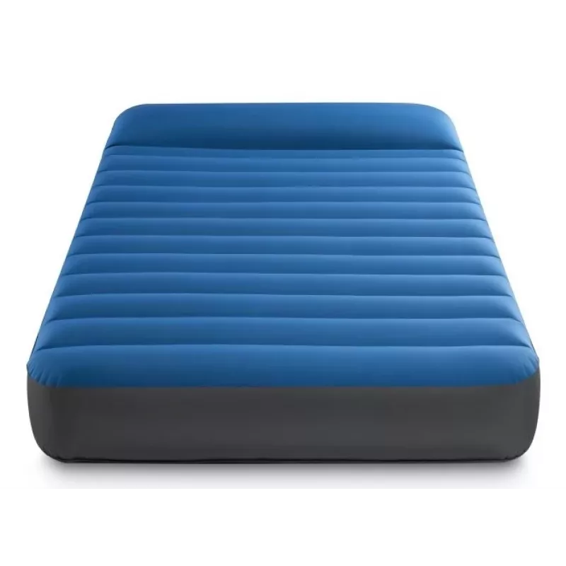 Intex TruAire Dura-Beam 64011 Twin campingmatras blauw grijs tot 136 kg