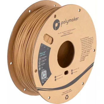 Polymaker PolyLite LW-PLA 1,75mm zwart 0,8kg (PA08004)