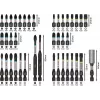 Bosch 2608521U79 34-delige boor- en schroefbitset met magnetische universele houder, X-Line koffer