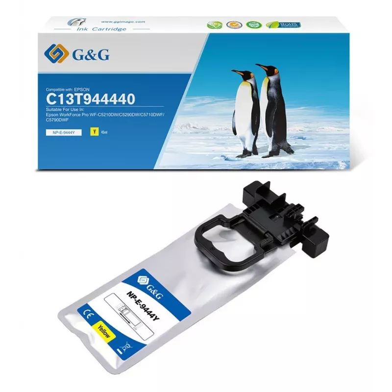 G&G compatibele gele inktcartridge voor Epson T9444 (15982)
