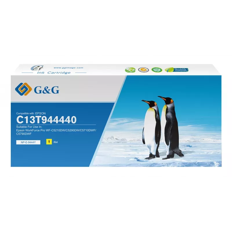 G&G compatibele gele inktcartridge voor Epson T9444 (15982)