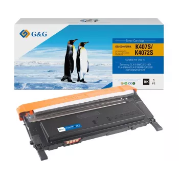 G&G compatibele tonercartridge voor Samsung CLT-K4072S / HP SU128A (14451)