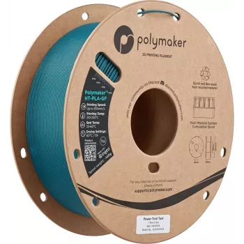 Polymaker HT-PLA-GF glasvezelversterkt PLA-filament 1,75mm 1kg zwart PA18009