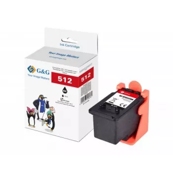 G&G Image compatibele inktcartridge voor Canon PG-512 zwart (14687)