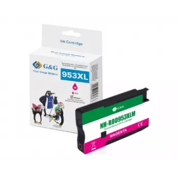 G&G compatibele HP 953XL magenta inktcartridge met hoge capaciteit (14741)