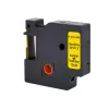 G&G Rhino 21698 labelband 19 mm zwart op geel (vervangt DYMO 18491)