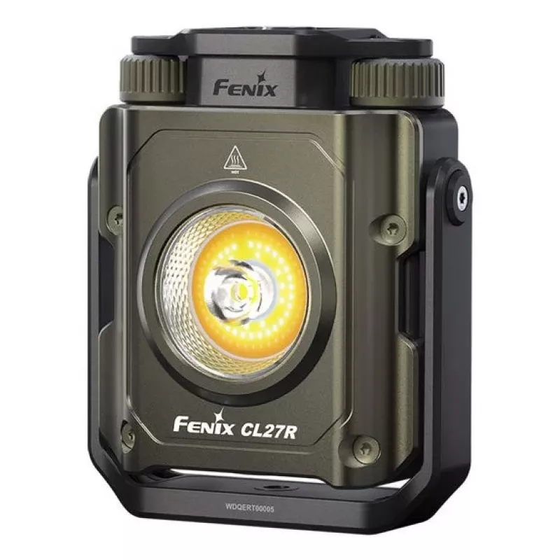 Fenix CL27R oplaadbare werklamp met groene LED, zwart