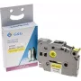 G&G labelband-cassette Brother TZe-631 zwart op geel 12mm 8m 14957