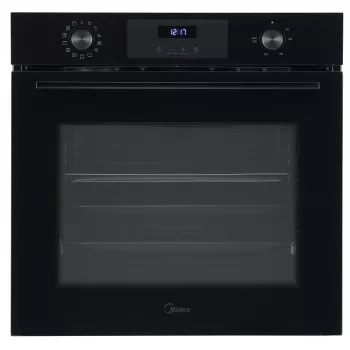 Midea MBO7NM30D0-BK inbouw-elektrische oven, 73 L, pyrolytische zelfreiniging, touch-bediening, zwart