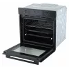Midea MBO7NM30D0-BK inbouw-elektrische oven, 73 L, pyrolytische zelfreiniging, touch-bediening, zwart