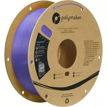 Polymaker PolySonic PLA High Speed 1,75mm paars 1kg 3D-printer filament PA12008