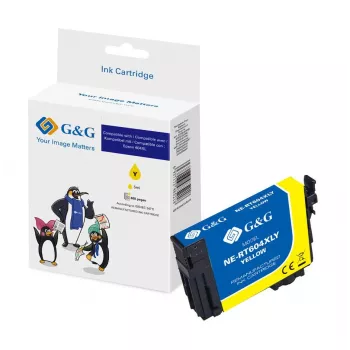 G&G compatibele Epson 604XL gele inktpatroon (20551)