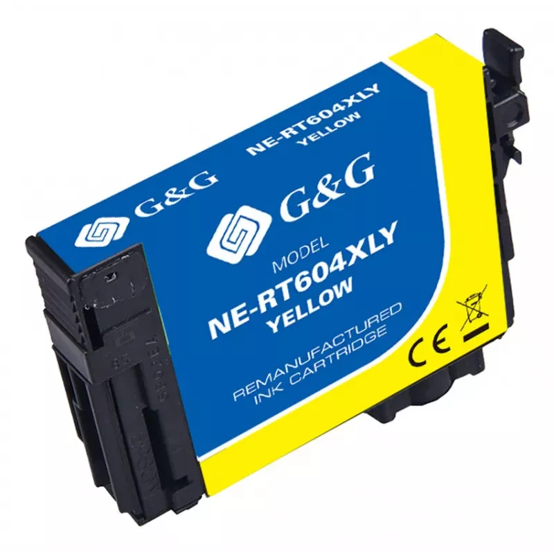 G&G compatibele Epson 604XL gele inktpatroon (20551)