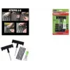 IWH slime bandenplug-reparatieset, 8-delige tubeless bandenpech-reparatieset met T-greep gereedschap en 5 butylrubber pluggen 20500