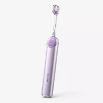 RANVOO PQ5 Pure Sonic elektrische tandenborstel, paars, 5 modi, 4 borstelkoppen, USB-opladen
