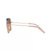 Tory Burch TY6101 33683D dameszonnebril, Dark Havana montuur, bruin gradient glazen, 53mm