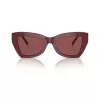 Michael Kors dames MK2205-394975 zonnebril, donker schildpad montuur, bruin gradient glazen, 52/19/140 mm