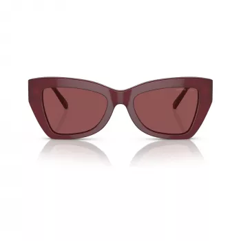 Michael Kors dames MK2205-394975 zonnebril, donker schildpad montuur, bruin gradient glazen, 52/19/140 mm
