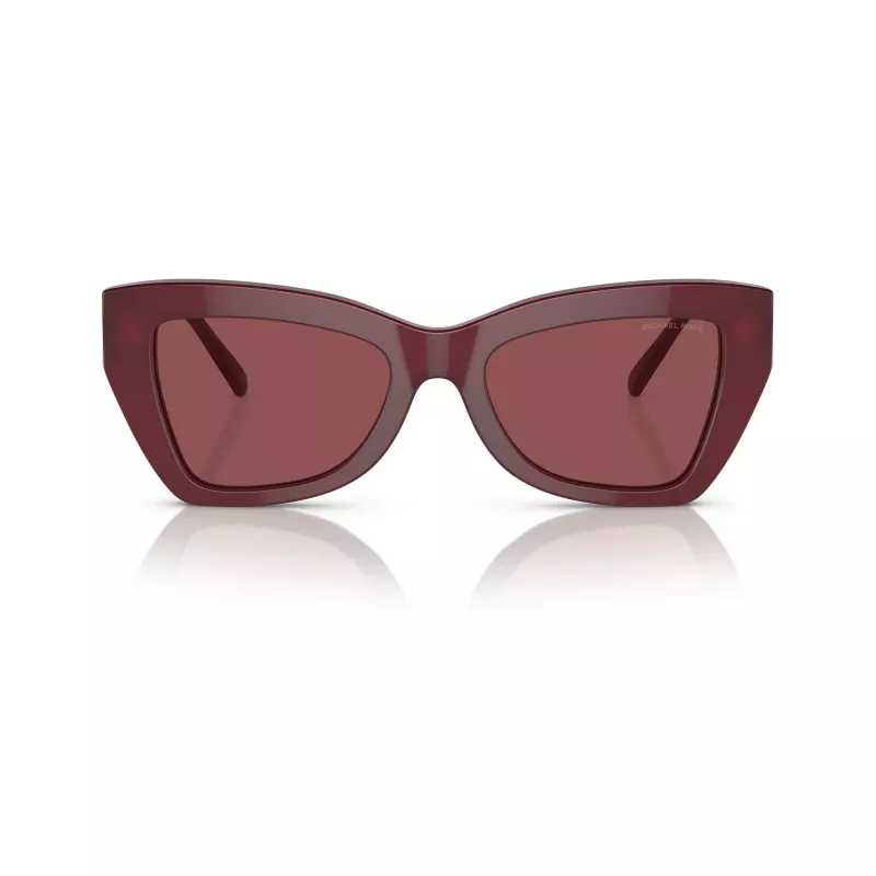 Michael Kors dames MK2205-394975 zonnebril, donker schildpad montuur, bruin gradient glazen, 52/19/140 mm