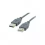 Kramer C-USB/AA-10 USB 2.0-kabel, USB-A stekker naar USB-A stekker, 3 m, grijs 96-0212010
