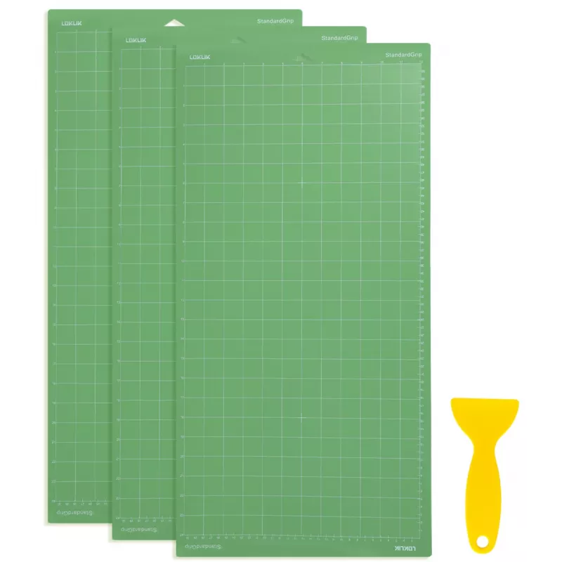LOKLiK Standard Grip snijmat 3-pack 33x66 cm groen SG-GJ-0026-US-L-B2B
